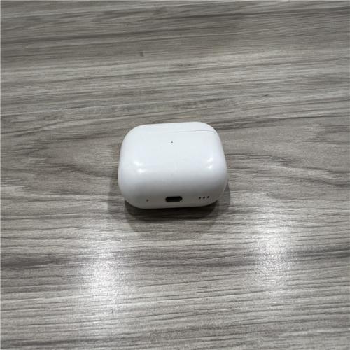 AS-IS Apple AirPods Pro (2nd Generation) with the USB-C MagSafe Charging Case