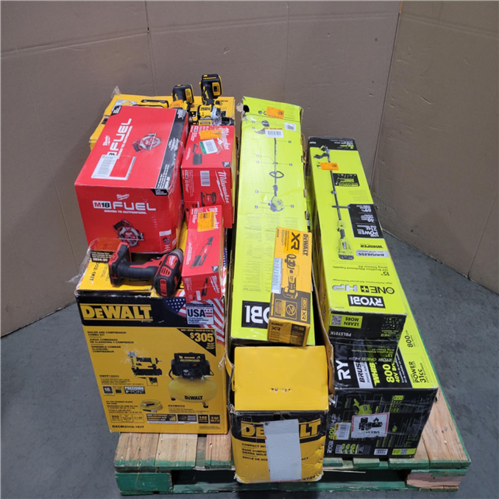 CALIFORNIA AS-IS TOOL PALLET