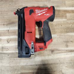 HOUSTON LOCATION - AS-IS Milwaukee  FUEL 12-Volt Lithium-Ion Brushless Cordless 18-Gauge 1-1/2 in. Compact Brad Nailer (Tool Only)
