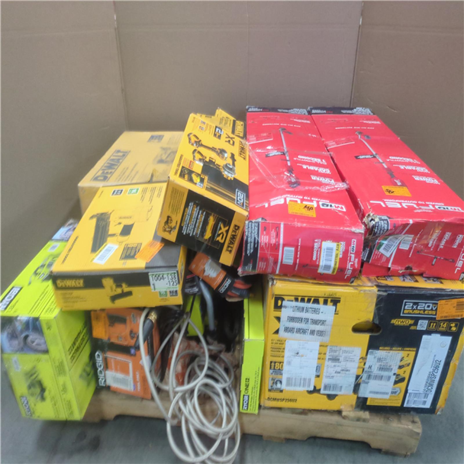 CALIFORNIA AS-IS TOOL PALLET