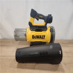 AS-IS- FLEXVOLT 60V MAX 160 MPH 760 CFM Brushless Cordless Battery Powered Blower Kit W/ (1) FLEXVOLT 4 Ah Battery and Charger