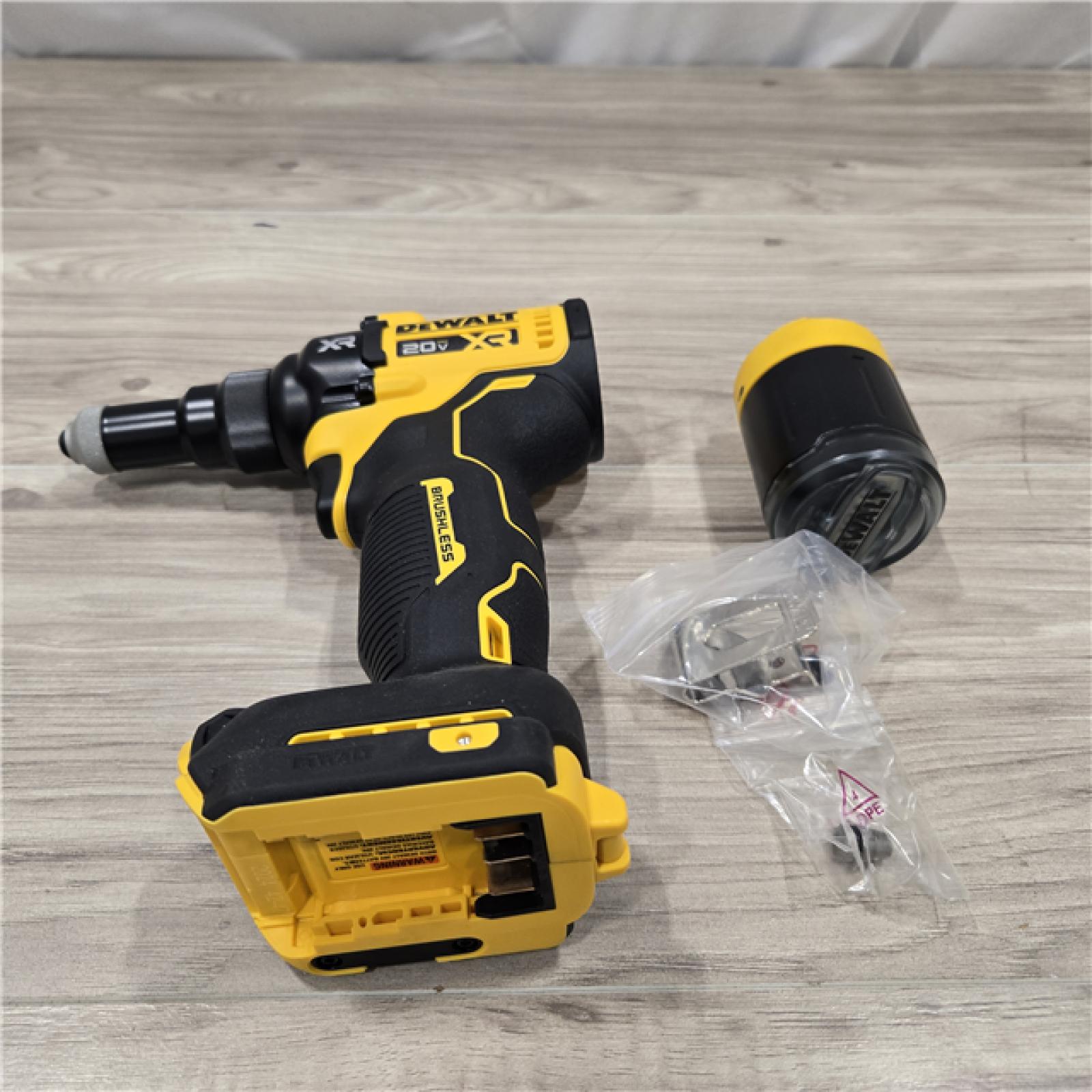 AS-IS DEWALT 20V MAX XR Cordless Rivet Tool (Tool Only) DCF403B