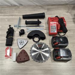 AS-IS M18 18-Volt Lithium-Ion Cordless Combo Kit (9-Tool) with (2) Batteries, Charger, and Tool Bag
