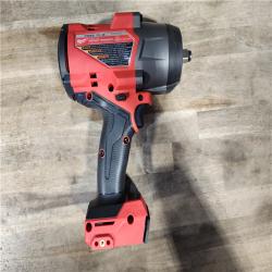 HOUSTON LOCATION - AS-IS Milwaukee M18 1/2 in. Cordless Brushless High Torque Impact Wrench Kit (Battery & Charger)