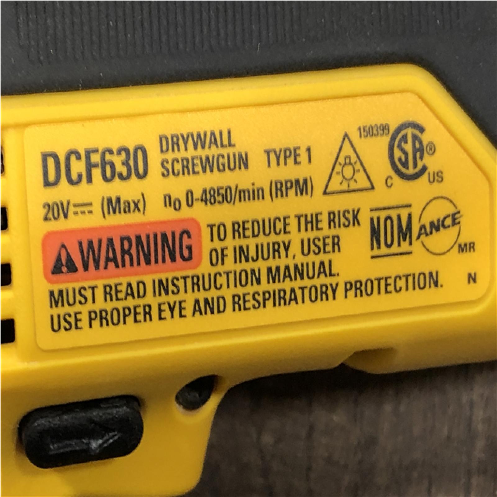 AS-IS DEWALT XR 20V MAX Lithium-Ion Cordless Brushless Screw Gun (Tool Only)