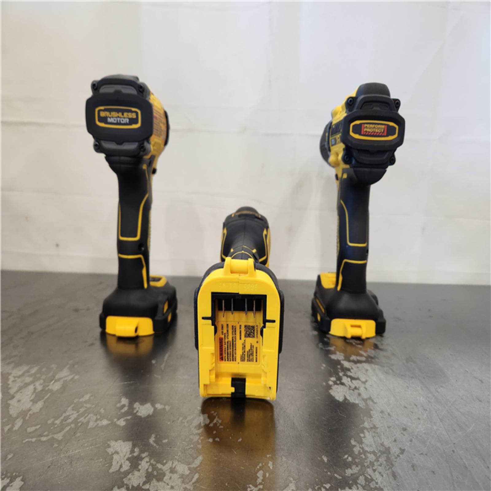 AS-IS- DEWALT 20V MAX Lithium-Ion Cordless 3-Tool Combo Kit