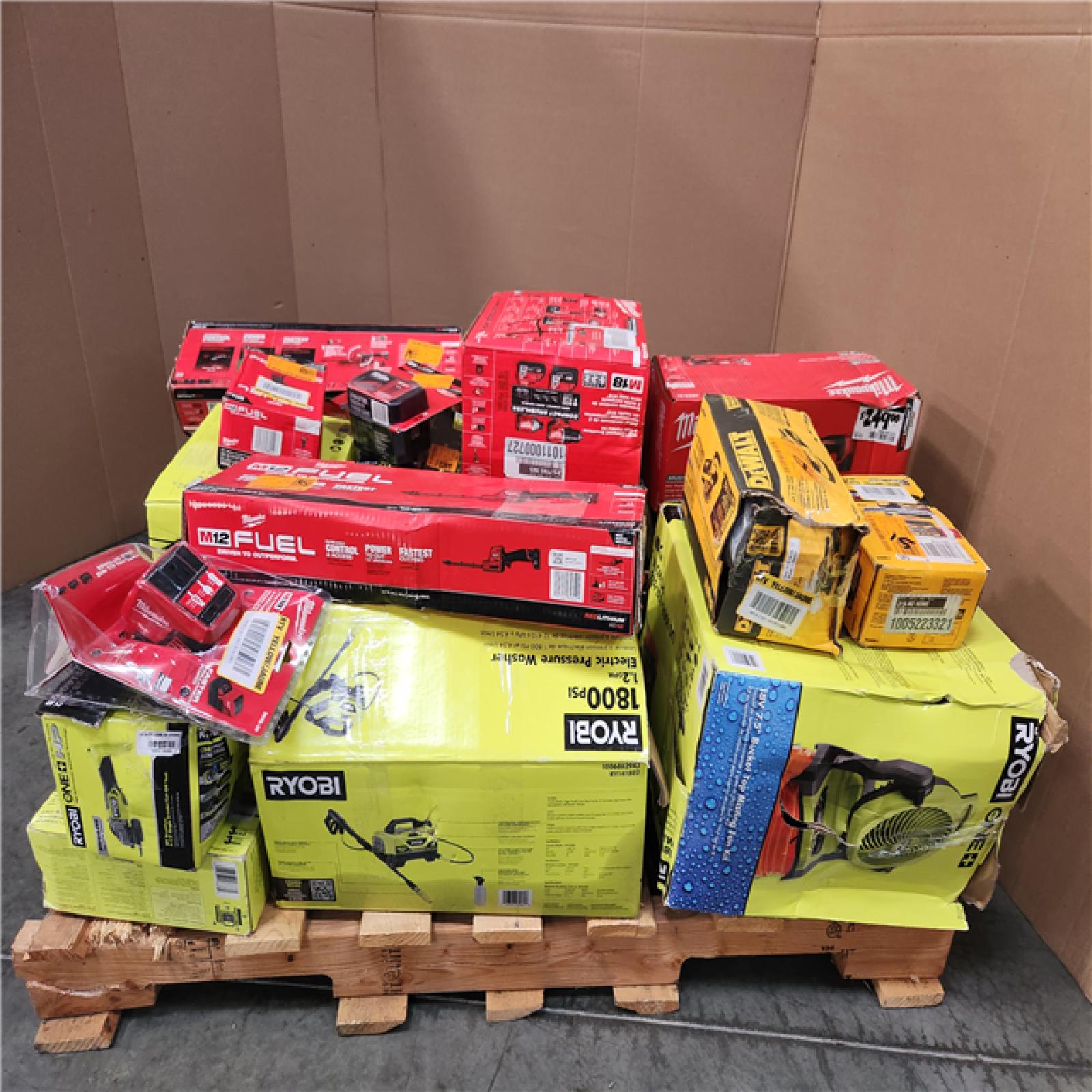 CALIFORNIA AS-IS TOOL PALLET