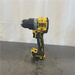 AS-IS- DeWalt 20V MAX Brushless Cordless 1/2  Hammer Combi Drill Driver with LED Work Lightï¼ˆTool Onlyï¼‰