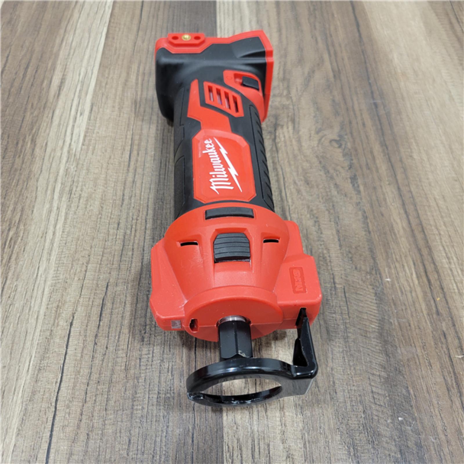 AS-IS Milwaukee M18 18-Volt Lithium-Ion Cordless Drywall Cut Out Tool (Tool-Only)