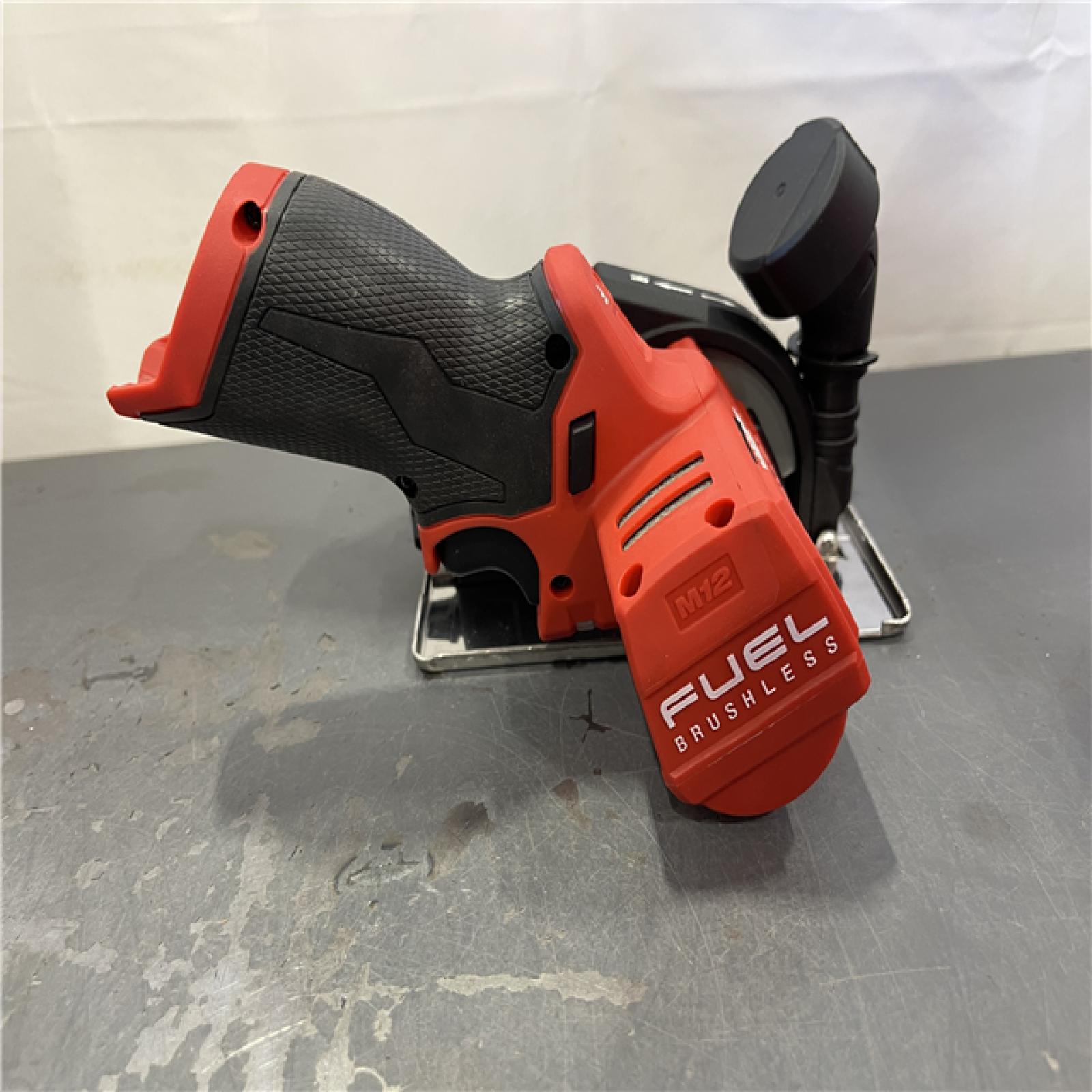 AS-IS - Milwaukee M12 FUEL 12V Lithium-Ion Brushless Cordless 3 in. Cut Off Saw
