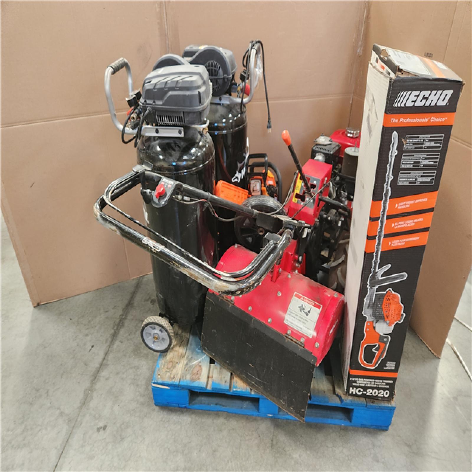 CALIFORNIA AS-IS OUTDOOR POWER EQUIPMENT