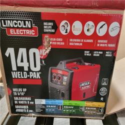 CALIFORNIA AS-IS LINCOLN ELECTRIC 140 WELD-PAK