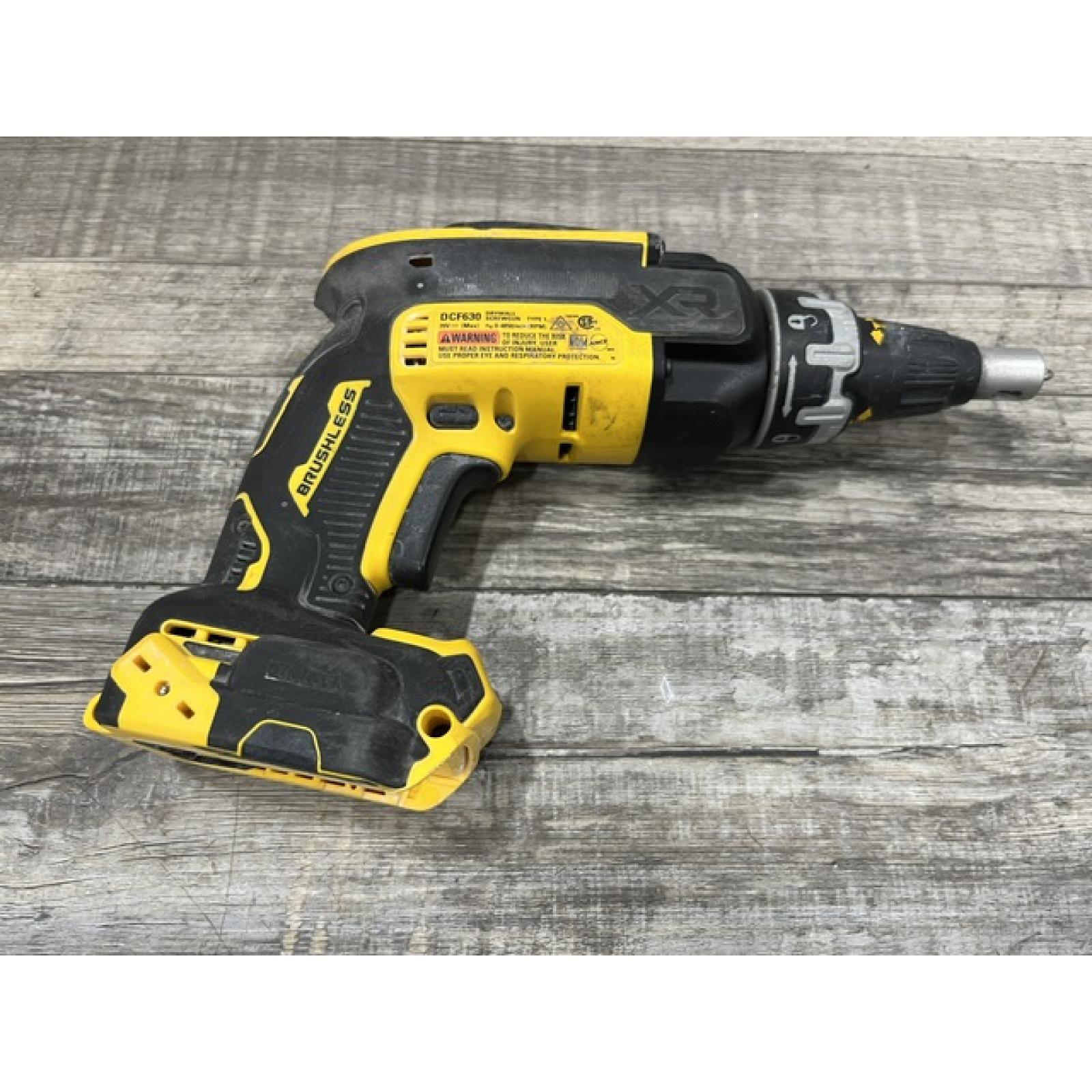AS-IS DEWALT XR 20V MAX Lithium-Ion Cordless Brushless Screw Gun (Tool Only)