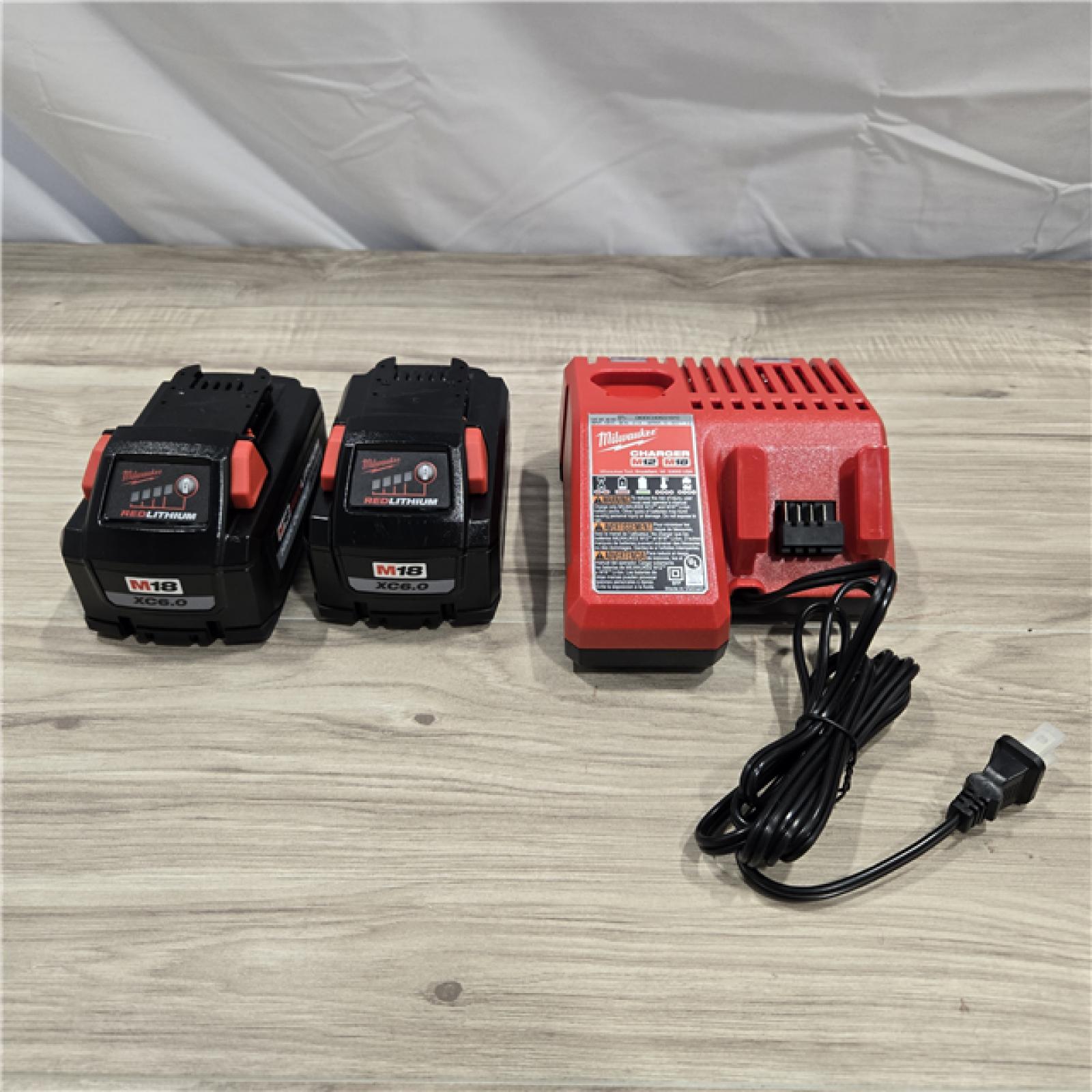 LIKE NEW! - Milwaukee 18V Lithium-Ion High Output Starter Kit
