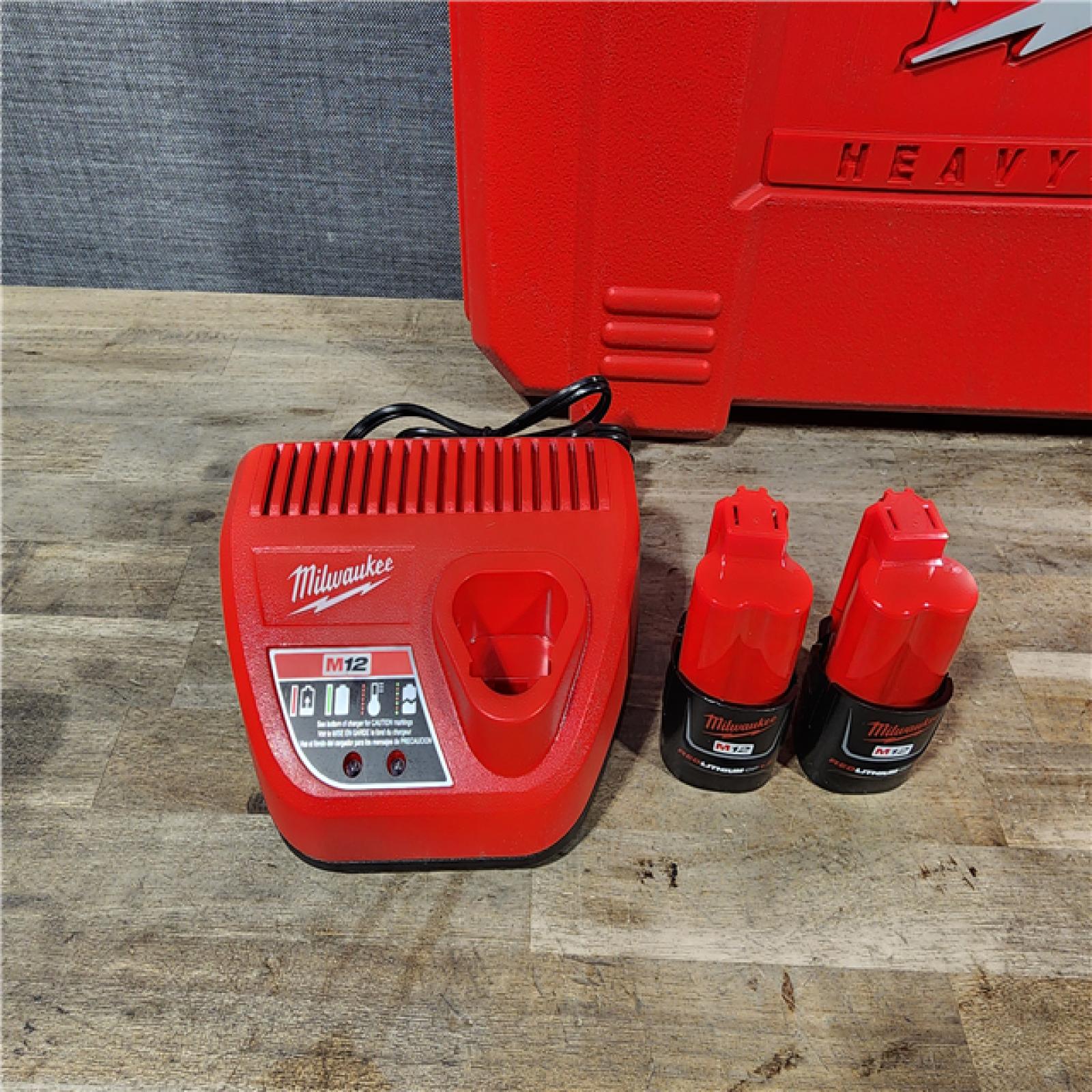 HOUSTON LOCATION - AS-IS Milwaukee M12 12-Volt Lithium-Ion Force Logic Cordless Press Tool