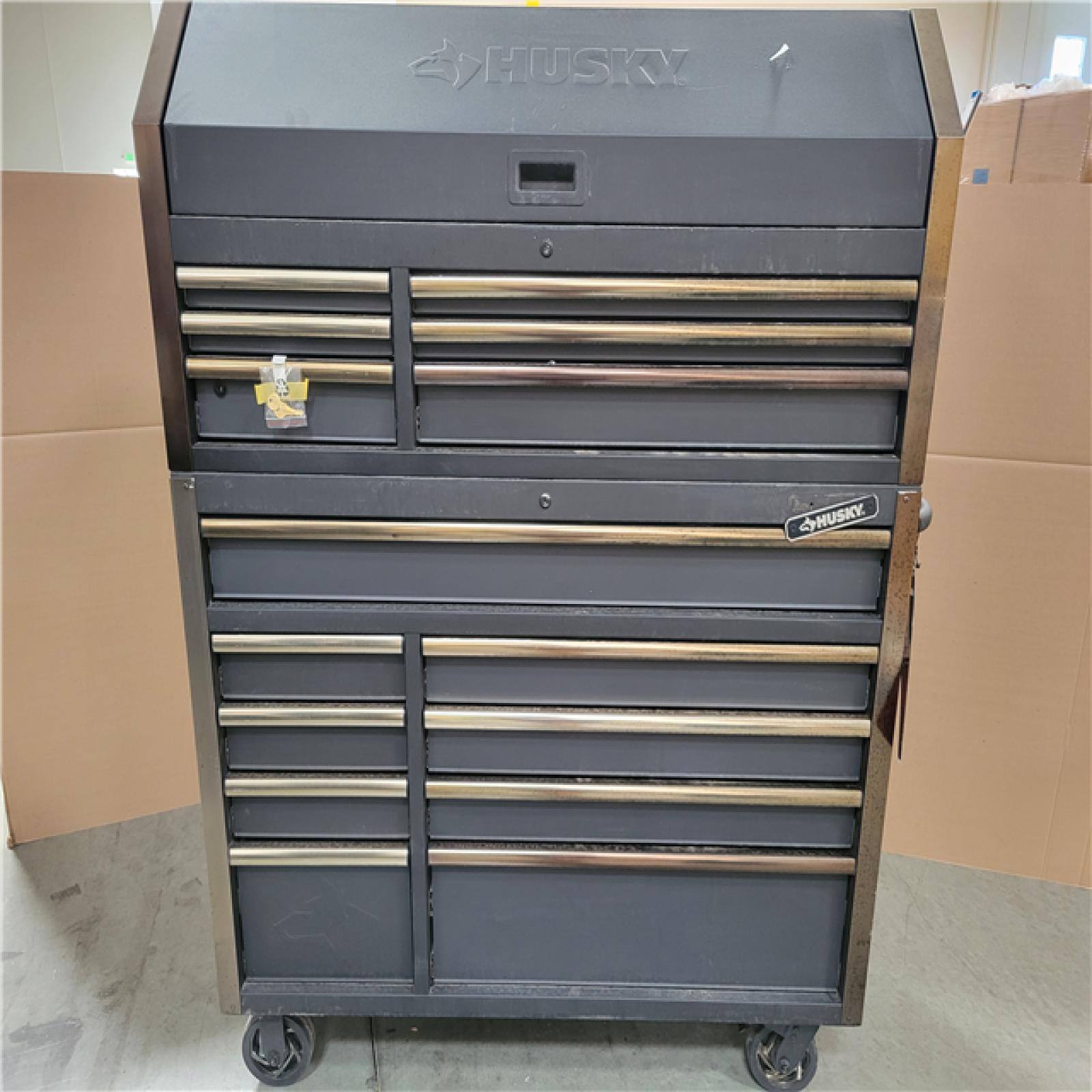 California AS-IS Husky Tool Chest & Cabinet