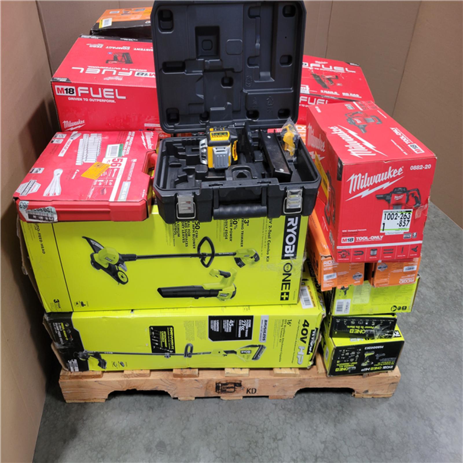 CALIFORNIA AS-IS TOOL PALLET