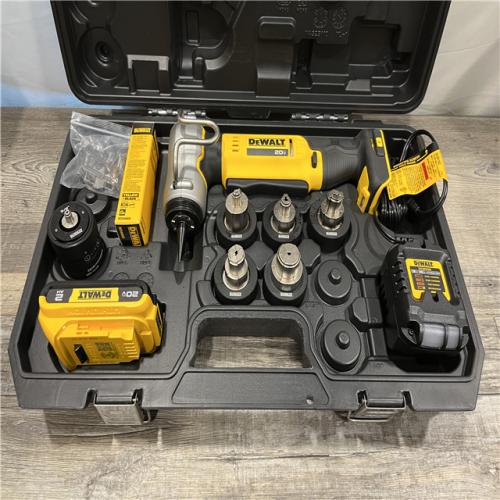 LIKE NEW - DEWALT 20V MAX Lithium-Ion Copper Swage Tool Kit
