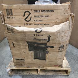 Phoenix Z GRILLS 1056 sq. in. Pellet Grill and Smoker in Bronze with Storage Cabinet  Includes Cover