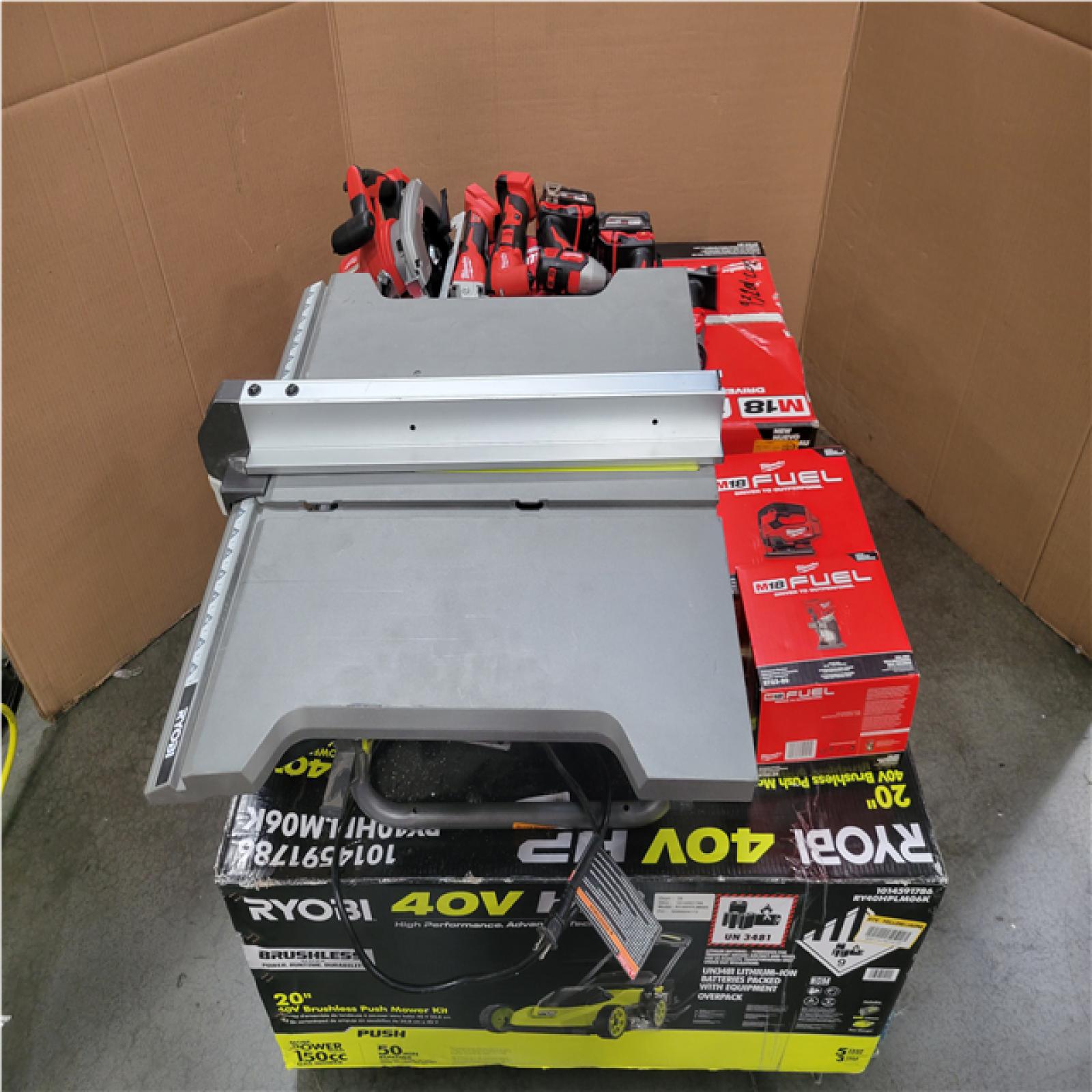 CALIFORNIA AS-IS TOOL PALLET