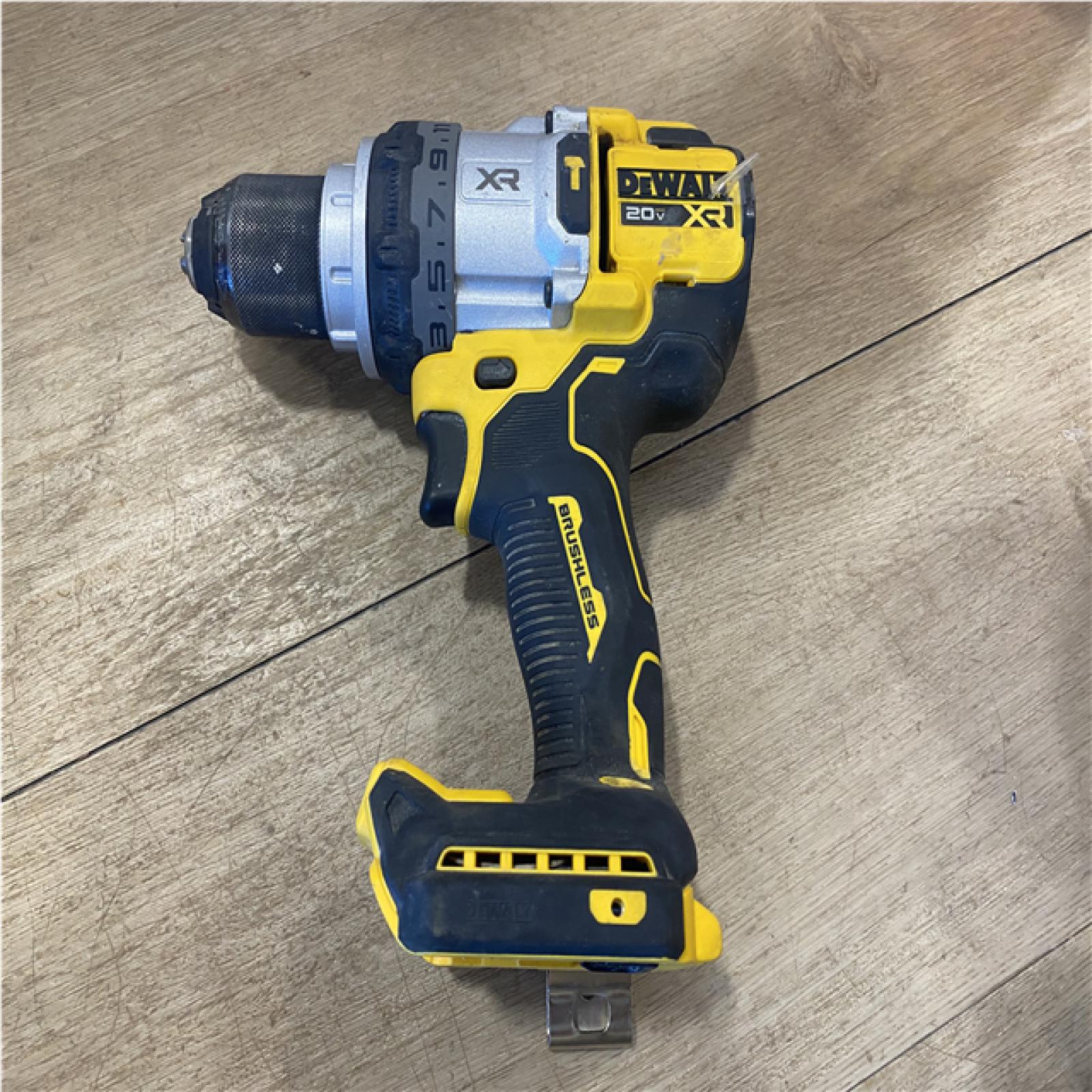 AS-IS DEWALT 20V MAX Brushless Cordless 1/2 3-Speed Hammer Drill (Tool-Only)