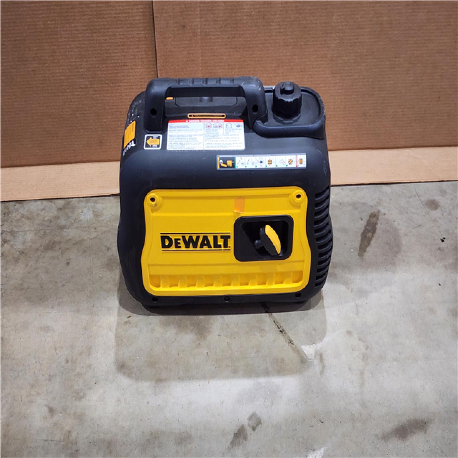 HOUSTON LOCATION - AS-IS DeWALT PMC172200 2200w Gasoline Inverter Generator W/ Auto Throttle CO-PROTECT