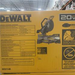 NEW -DEWALT-20-Volt MAX XR Cordless 10 in. Dual Bevel Fixed Miter Saw (Tool Only)