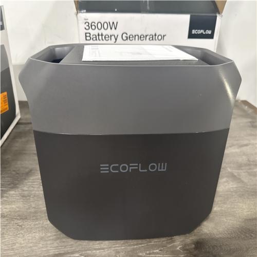 CALIFORNIA AS IS 3600W ECOFLOW BATTERY GENERATOR
