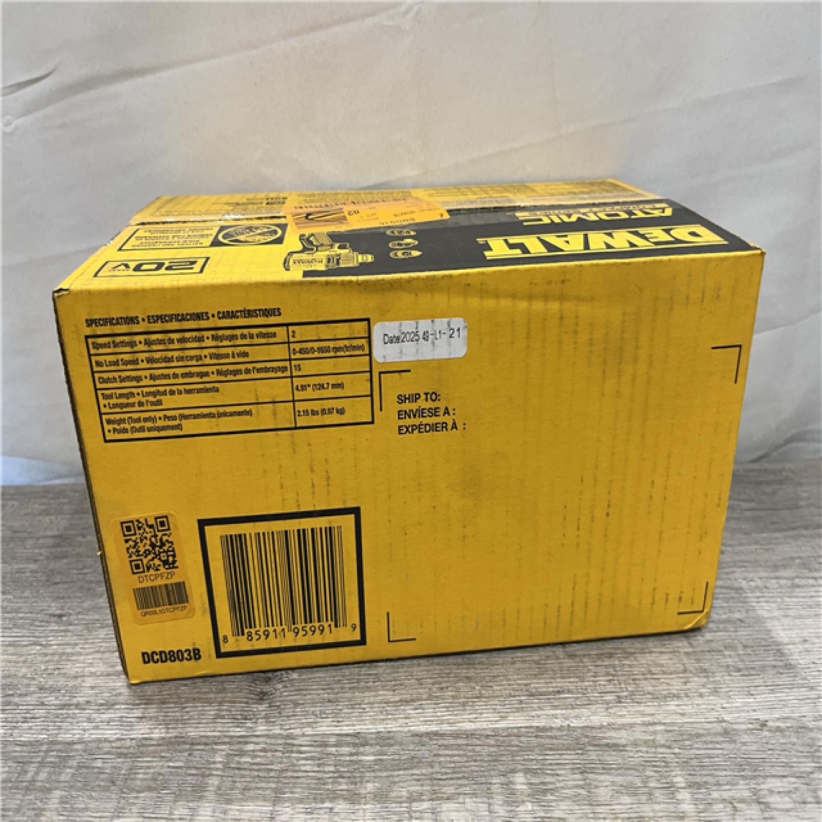 NEW - DEWALT ATOMIC 20V MAX 1/2 in. Multi-Head Drill Driver (Tool Only)