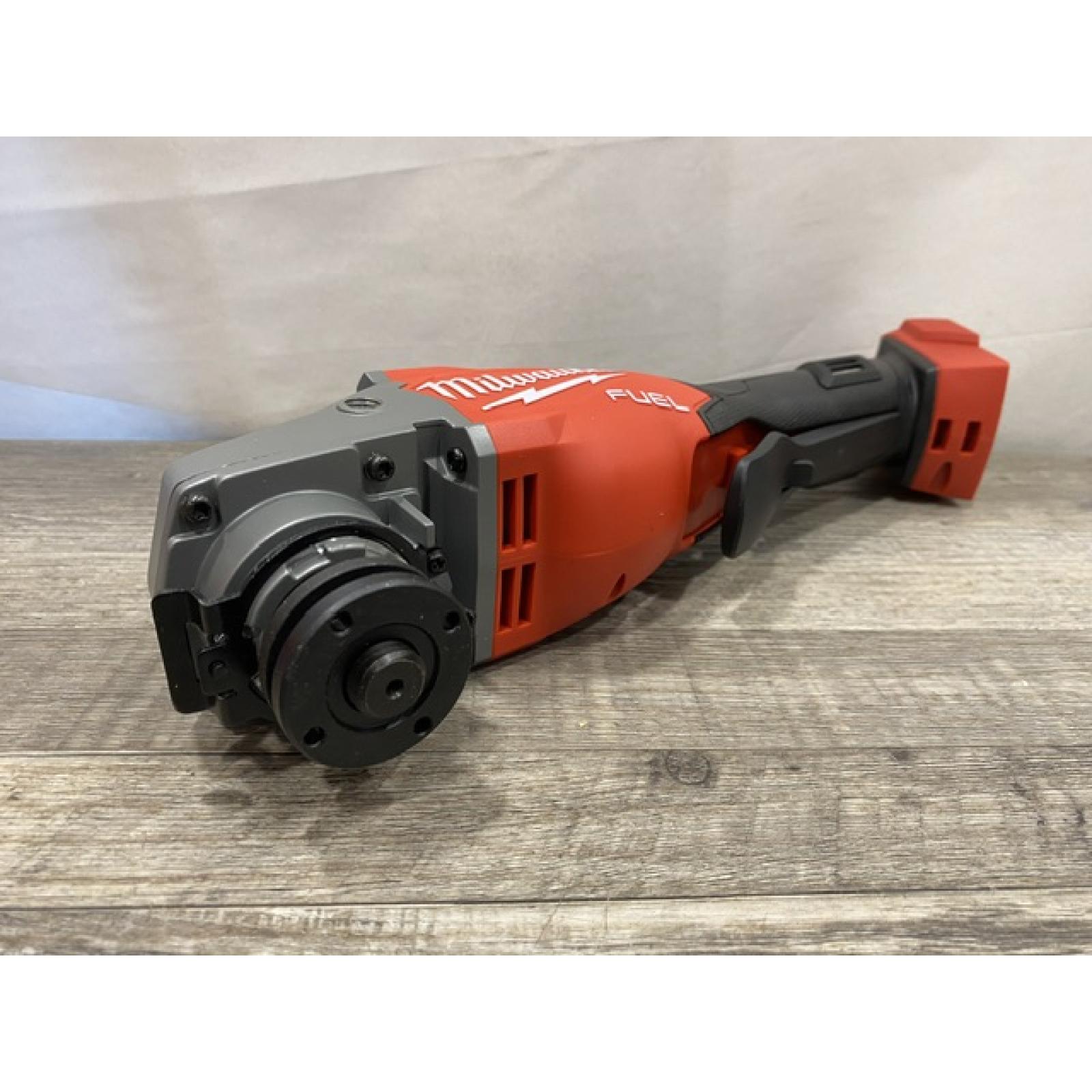 AS-IS Milwaukee FUEL 18-Volt Lithium-Ion Brushless Cordless 4-1/2 in./6 in. Braking Grinder with Paddle Switch (Tool-Only)