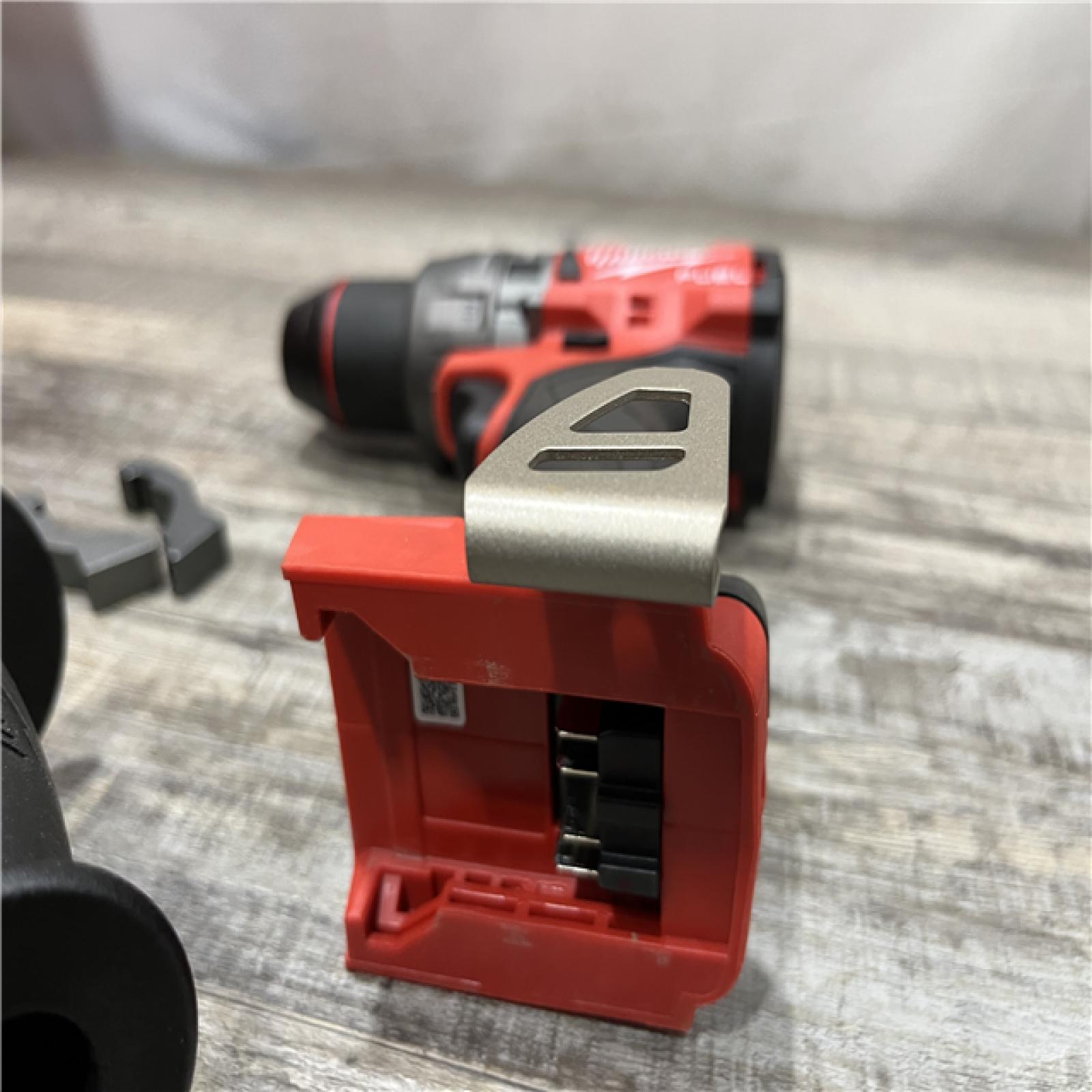 AS-IS Milwaukee FUEL 18V Lithium-Ion Brushless Cordless 1/2 in. Hammer Drill/Driver (Tool-Only)