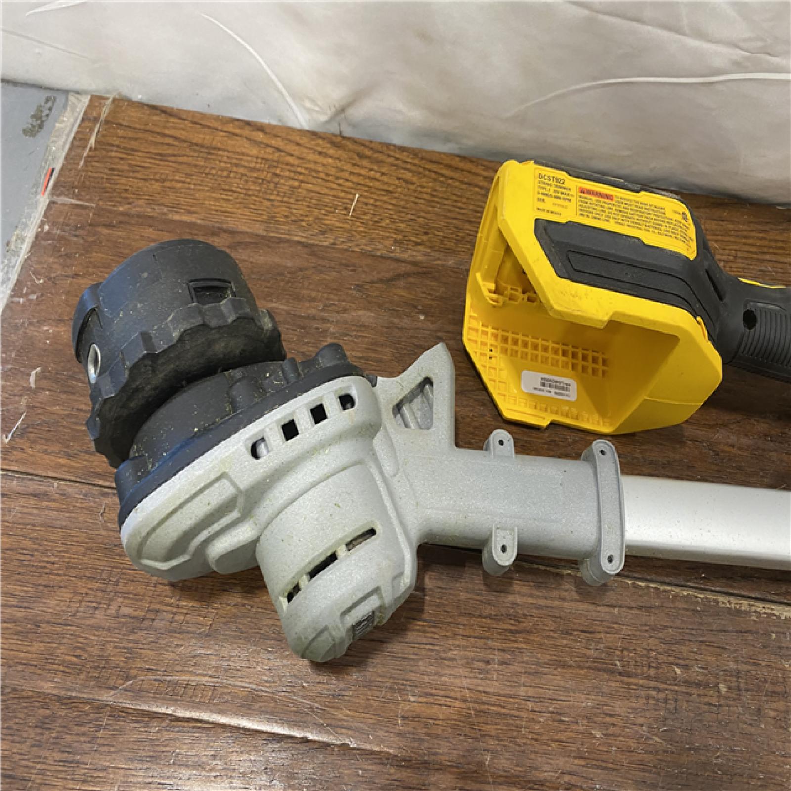AS-IS DeWalt 20V MAX 14 in. Brushless Cordless Battery Powered Foldable String Trimmer Kit with (1) 5 Ah Battery & Charger