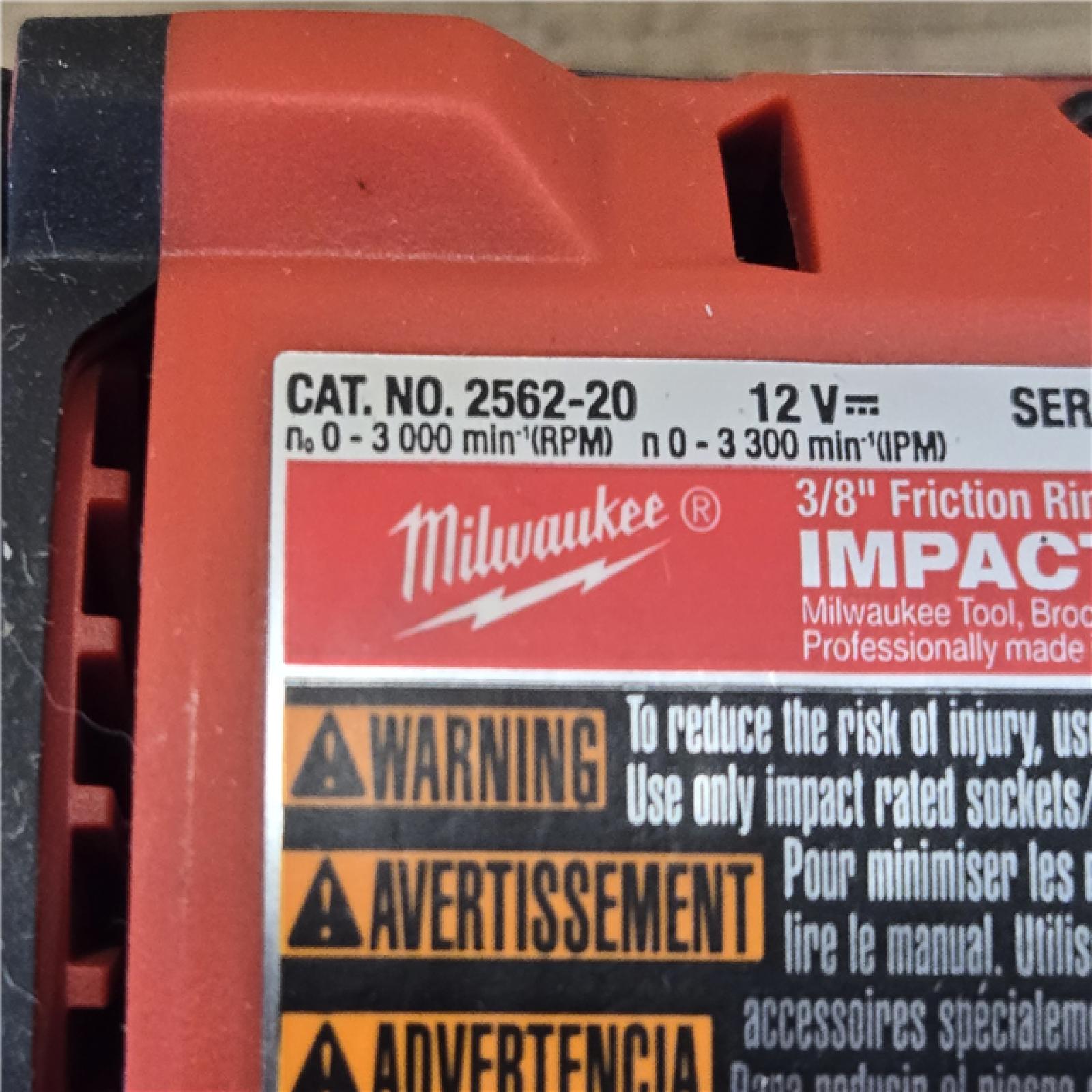 AS-IS M12 FUEL 12V Cordless Stubby 3/8 in. Impact Wrench (Tool-Only)