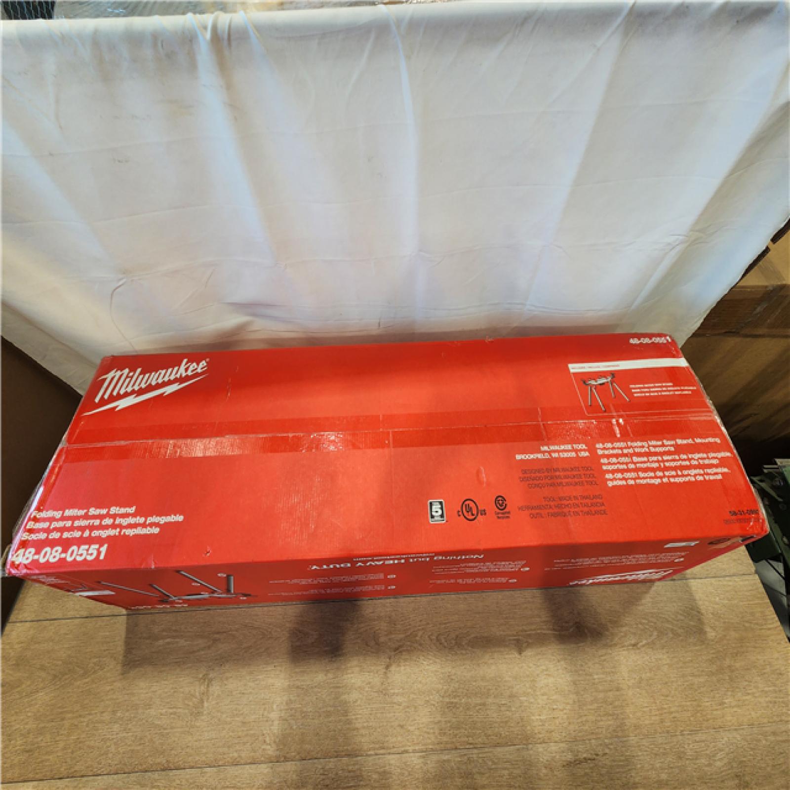 NEW- Milwaukee Folding Miter Saw Stand