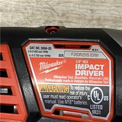 AS-IS Milwaukee 18V Lithium-Ion Cordless Combo Kit
