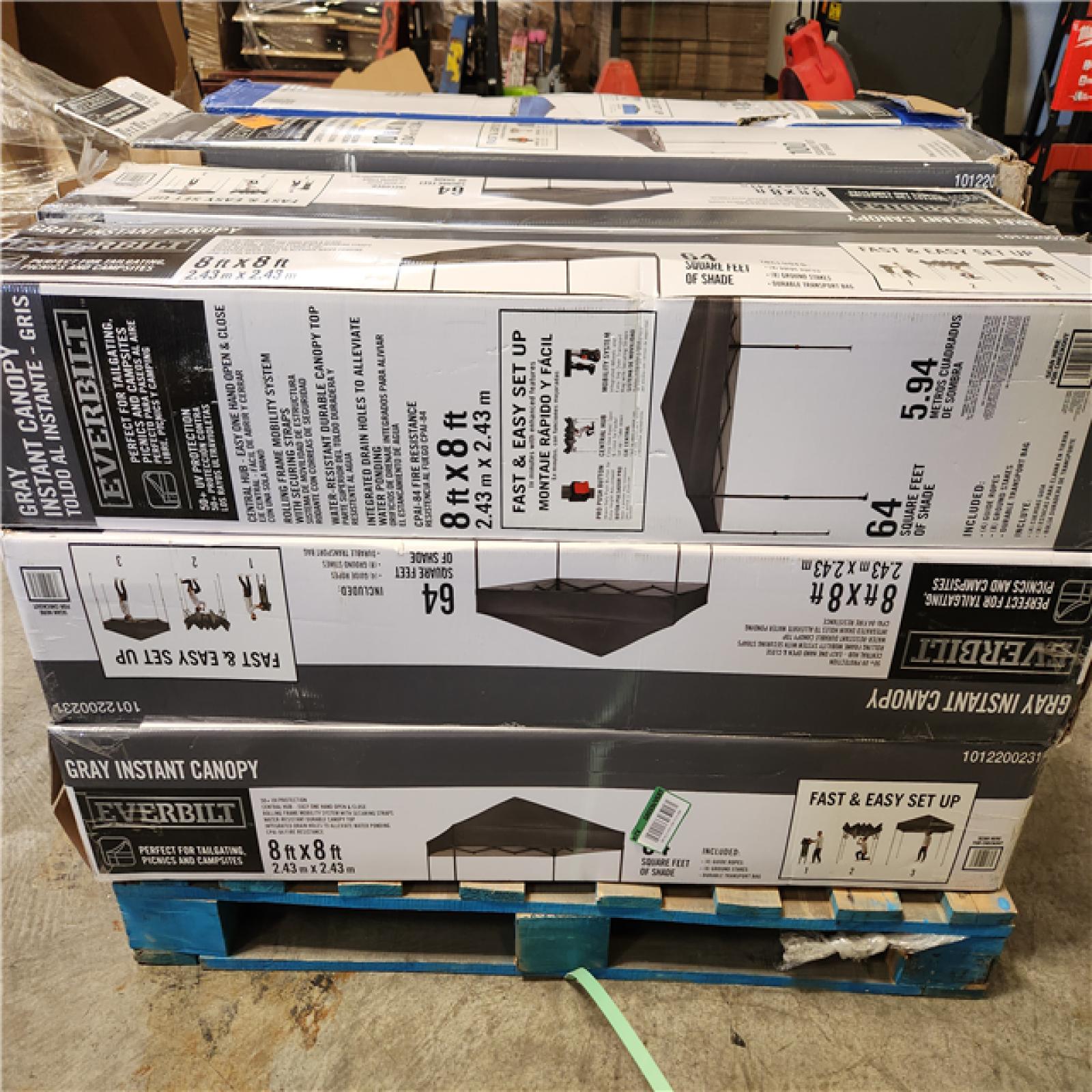 Phoenix Location AS-IS Mixed Everbilt Canopy Pallet (12-Total)
