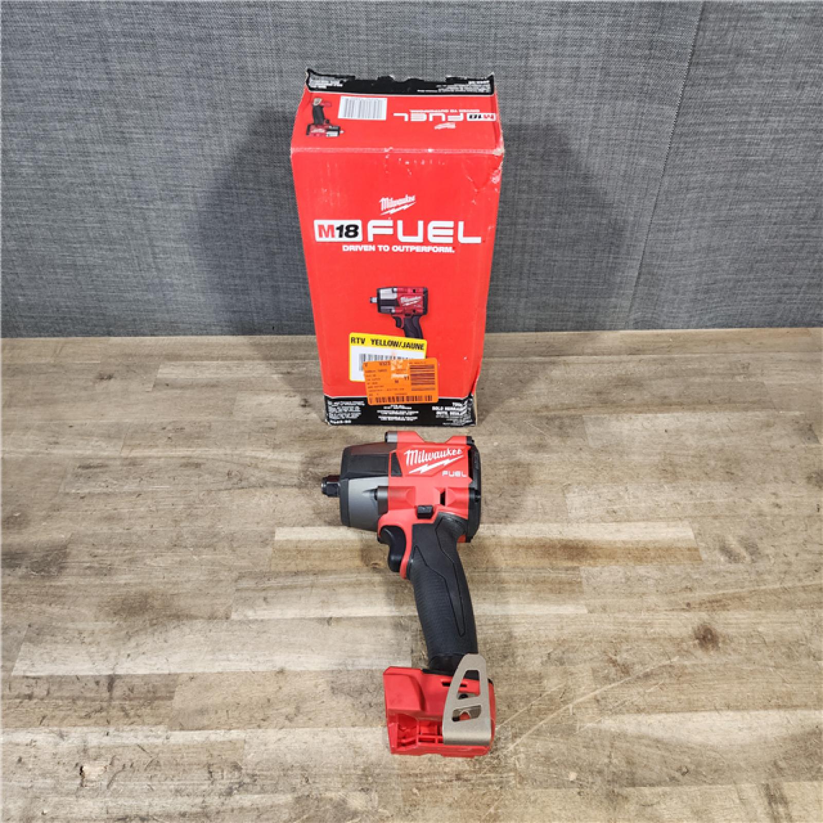 HOUSTON LOCATION - AS-IS Milwaukee M18 18V Fuel 1/2 Mid-Torque Impact Wrench Cordless Lithium-Ion Brushless with Friction Ring 2962-20