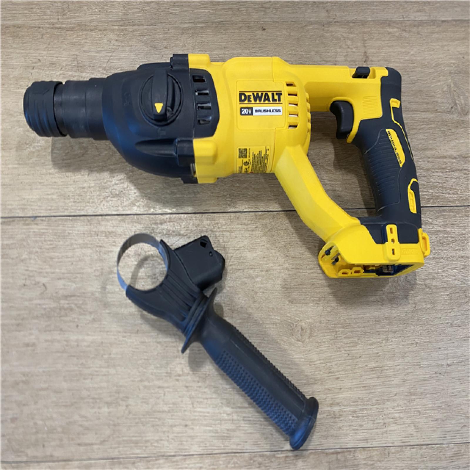 AS-IS DEWALT 20V MAX Cordless Brushless 1 in. SDS Plus D-Handle Concrete and Masonry Rotary Hammer (Tool Only)
