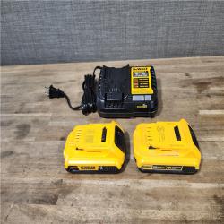 HOUSTON LOCATION - AS-IS DEWALT 2 TOOL COMBO KIT W/ (2) BATTERY & CHARGER