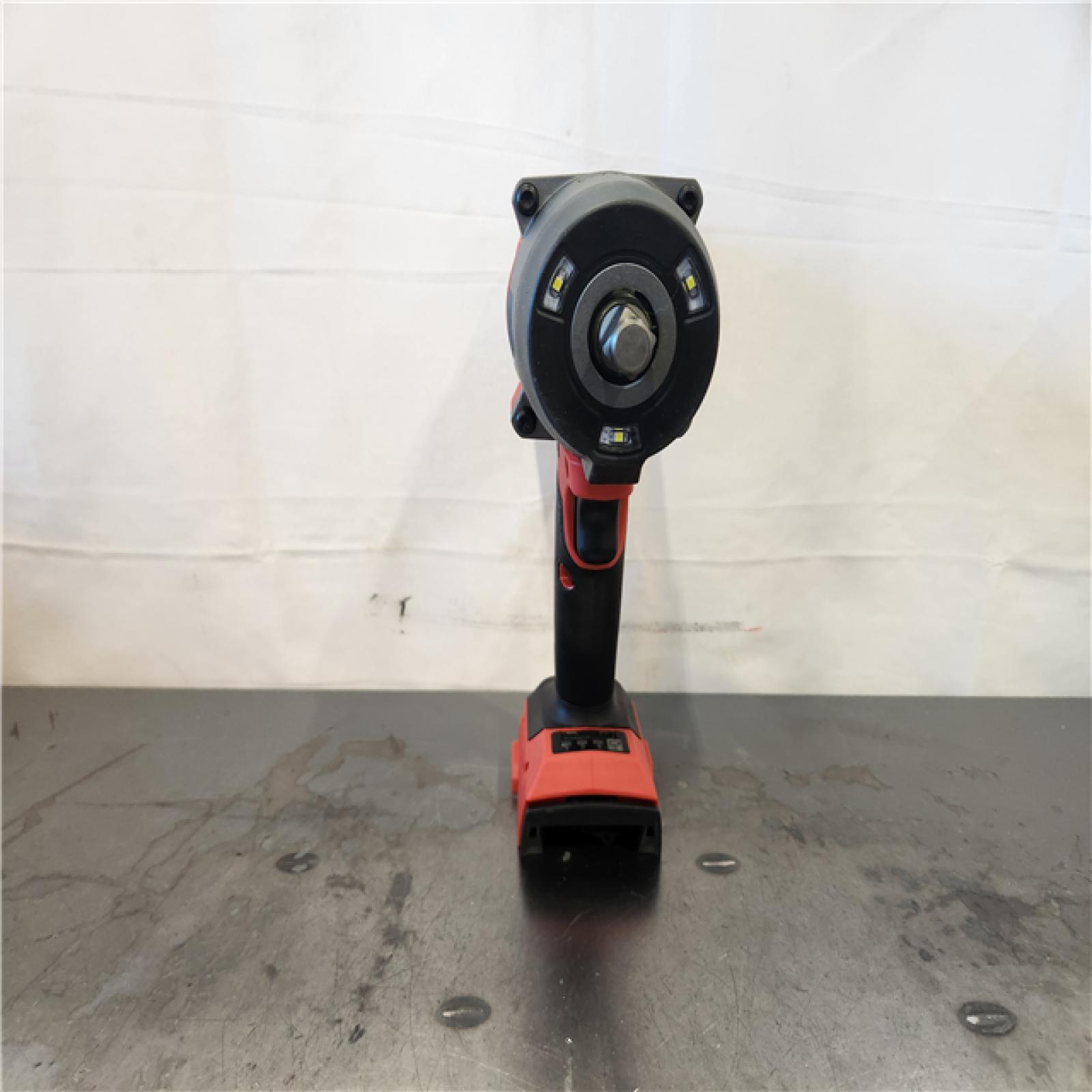 AS-IS- Milwaukee FUEL 18V Lithium-Ion Brushless Cordless 1/2 in. Impact Wrench with Friction Ring (Tool-Only)