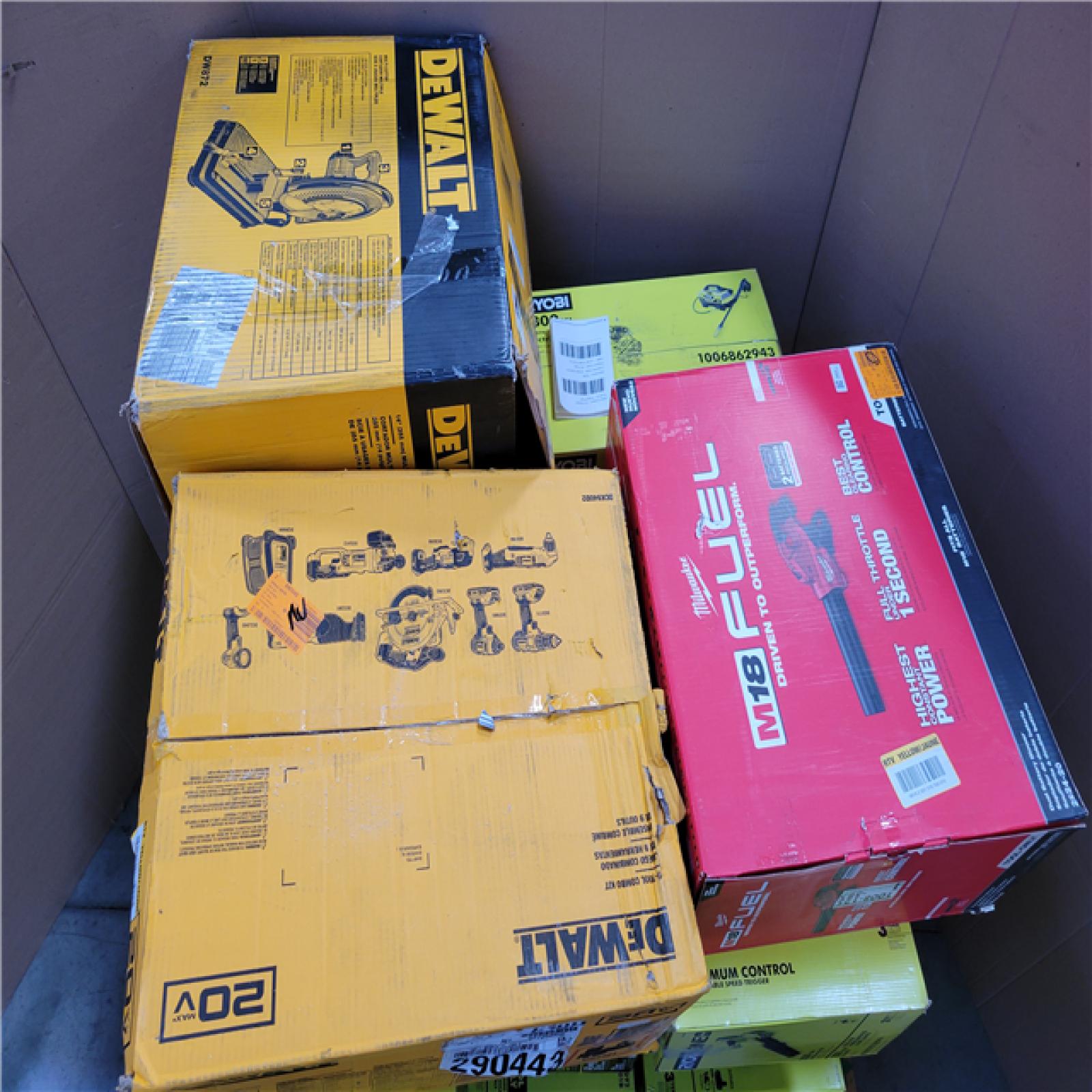 CALIFORNIA AS-IS TOOL PALLET