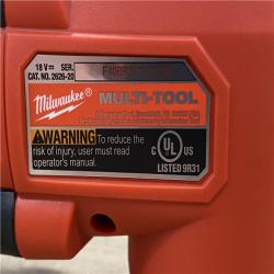 AS-IS Milwaukee 18V Lithium-Ion Cordless Oscillating Multi-Tool (Tool-Only)