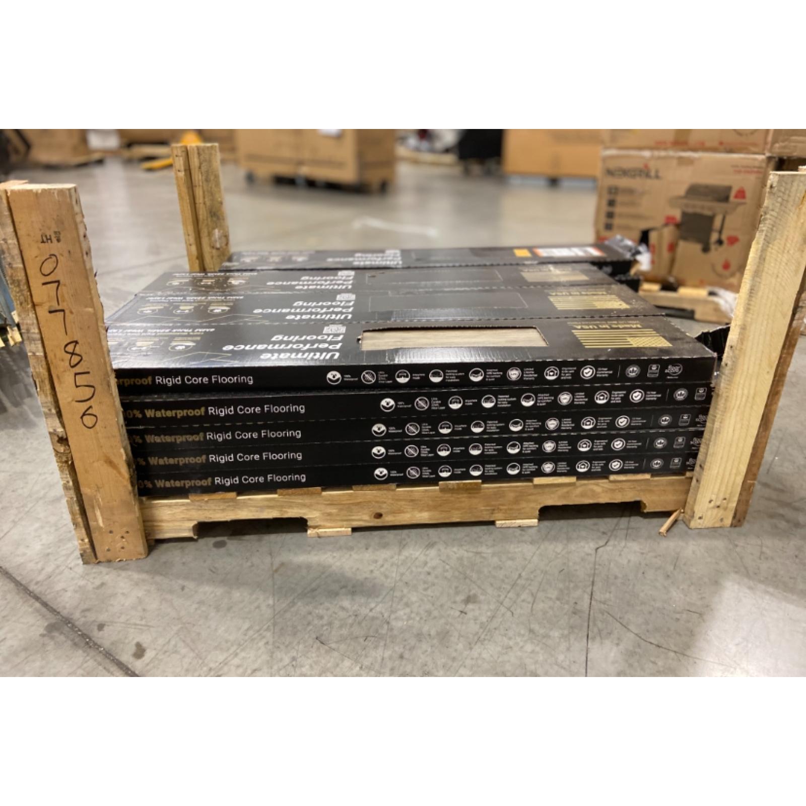 DALLAS LOCATION - MSI Benson American Ash 22 MIL x 9 in. W x 48 in. L Waterproof Vinyl Plank Flooring with Click Lock (23.95 sq. ft./Case) - 20 CASES