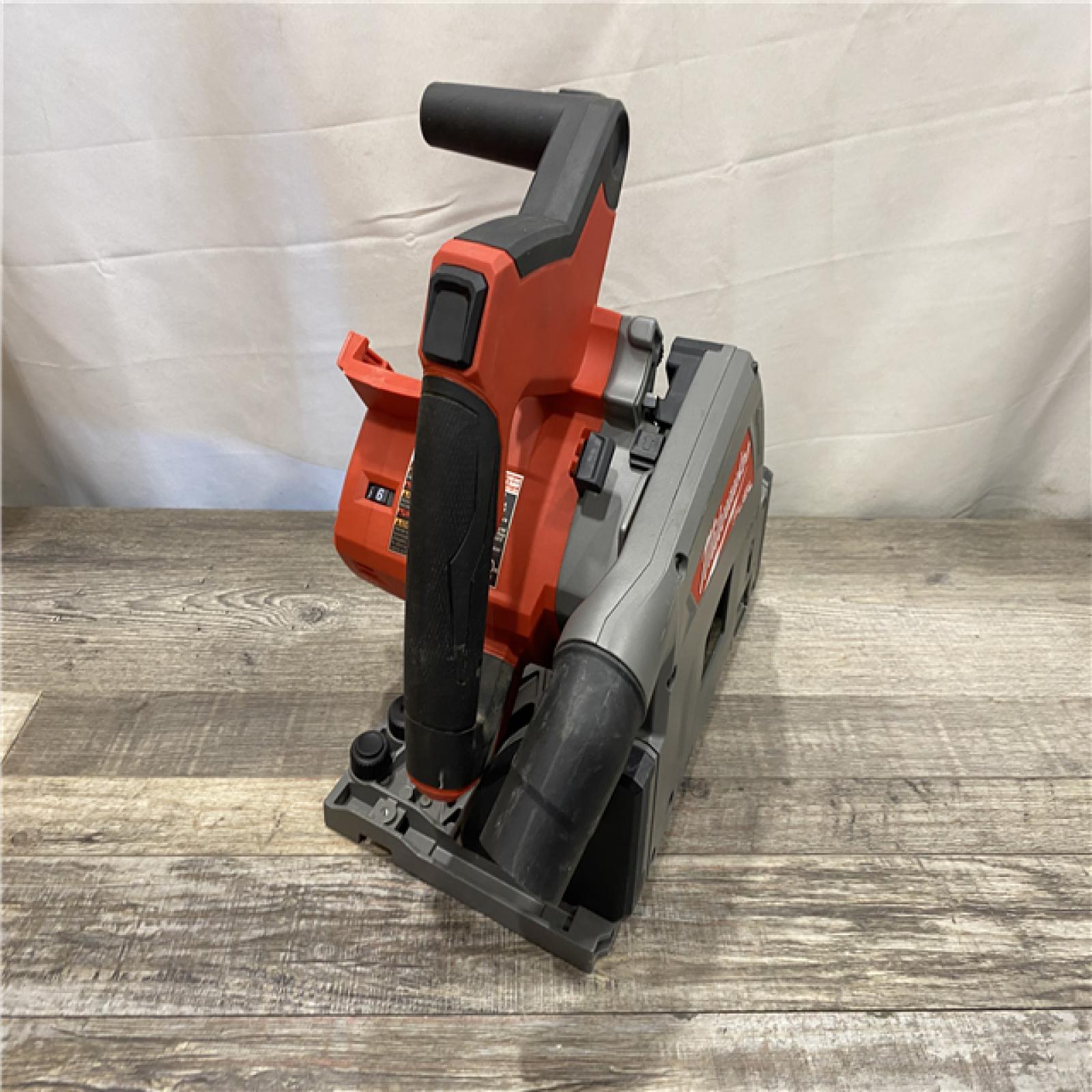 AS-IS Milwaukee FUEL 18V Lithium-Ion Cordless Brushless 6-1/2 in. Plunge Cut Track Saw (Tool-Only)