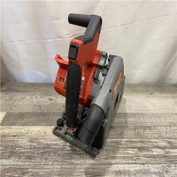 AS-IS Milwaukee FUEL 18V Lithium-Ion Cordless Brushless 6-1/2 in. Plunge Cut Track Saw (Tool-Only)