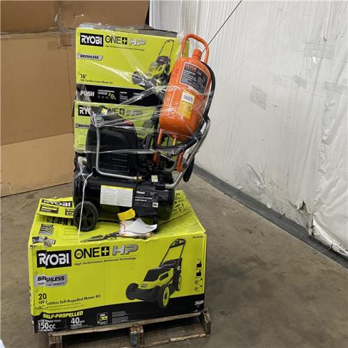 Houston location - as is outdoor power equipment