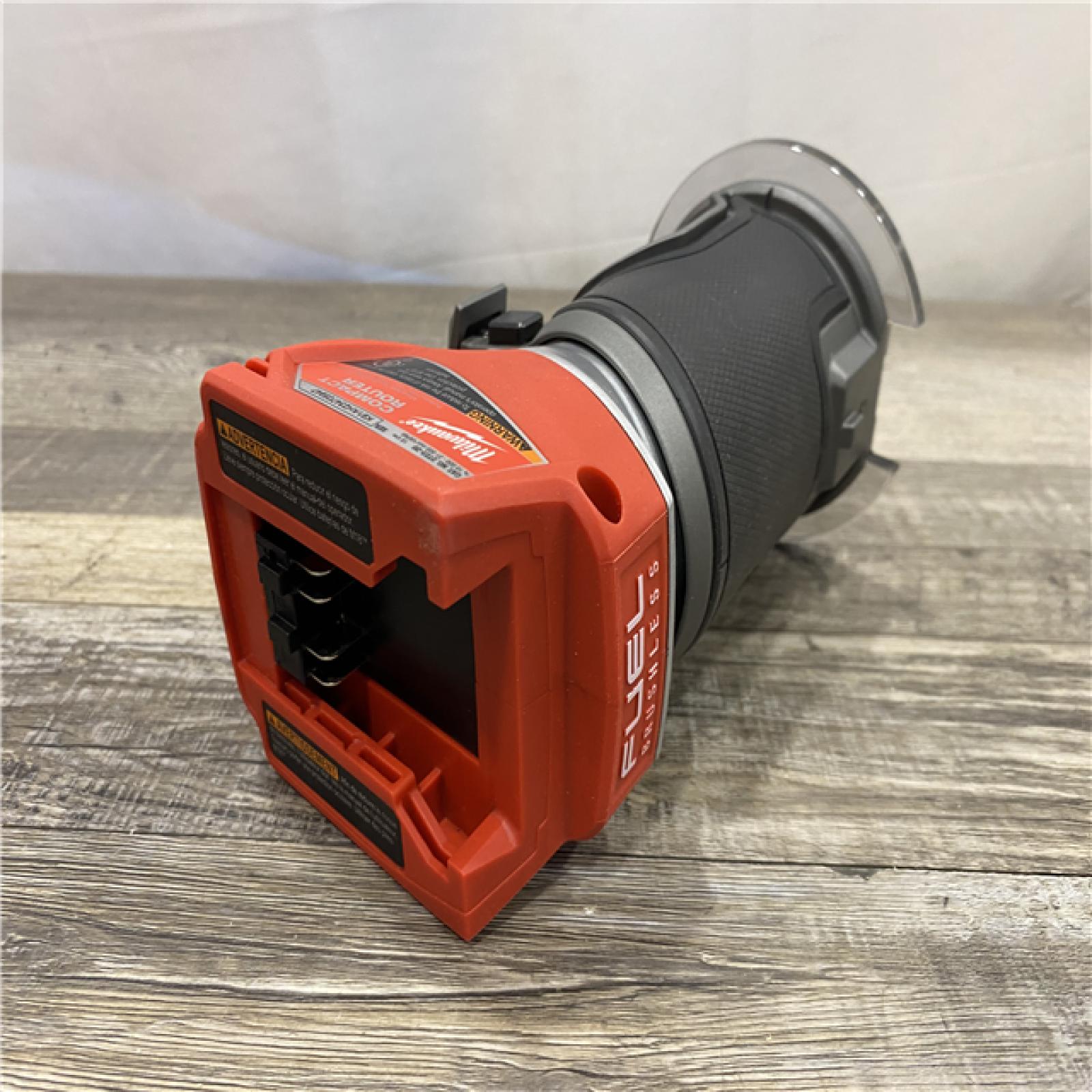 AS-IS Milwaukee FUEL 18V Lithium-Ion Brushless Cordless Compact Router (Tool-Only)