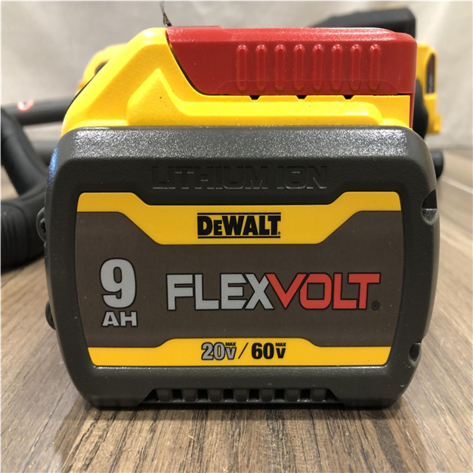 AS-IS  DEWALT FLEXVOLT 60V MAX 17 in. Cordless Battery Powered Attachment Capable Trimmer Kit