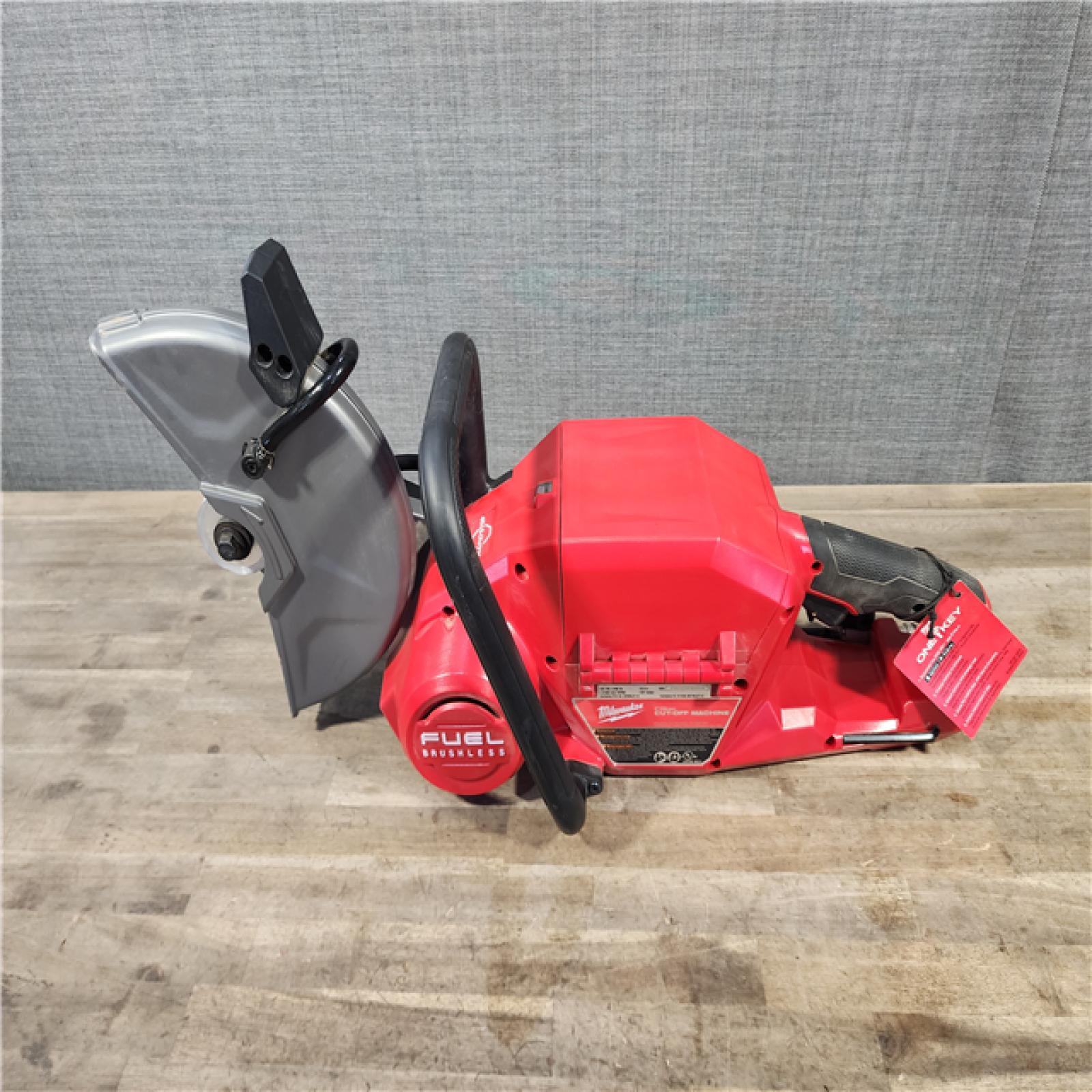 HOUSTON LOCATION - AS-IS Milwaukee M18 FUEL 9 Cut-Off Saw with ONE-KEY (TOOL ONLY)