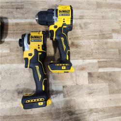 HOUSTON LOCATION - AS-IS DEWALT 2 TOOL COMBO KIT W/ (2) BATTERY & CHARGER